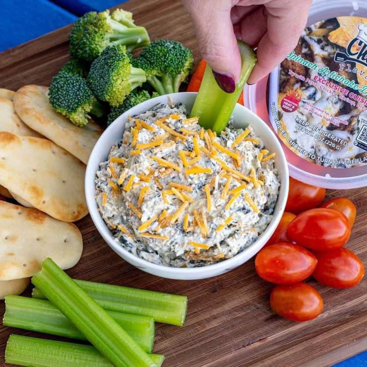 Chef Flavas Spinach Artichoke Dip